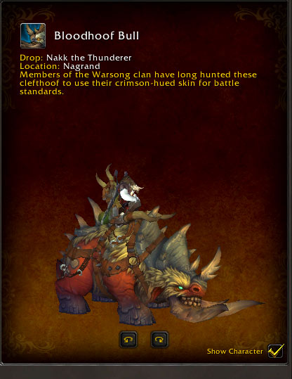 Bloodhoof Bull