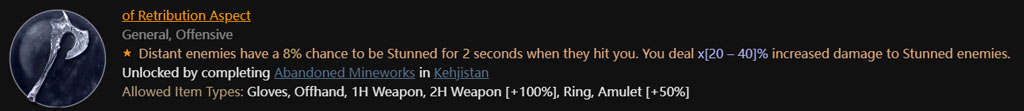 Retribution Aspect