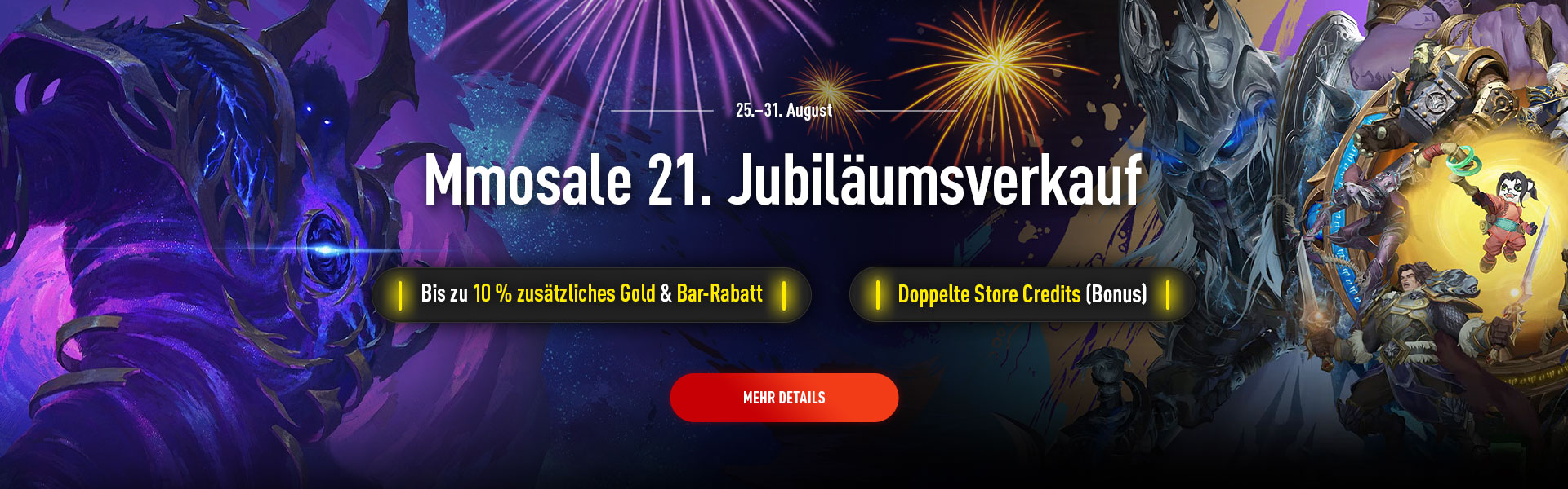 Mmosale 21. Jubiläums-Sale